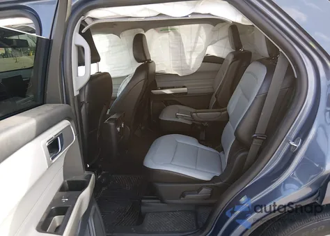 2021 Ford Explorer Xlt z USA, uszkodzony, nr VIN 1FMSK7DH9MGA33065